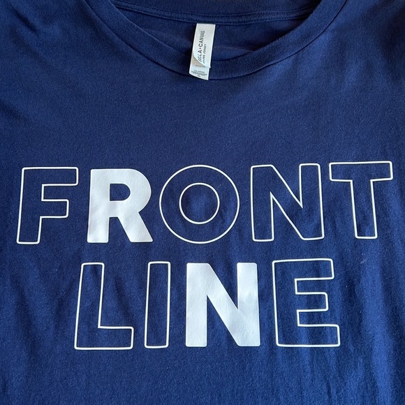 Bella Canvas Tops - Front Line Nurse